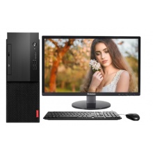 联想（Lenovo）启天B415系列 M4650升级版商务办公台式机电脑 【标配】G3900 2G 500G 核显 单主机+19.5英寸显示器